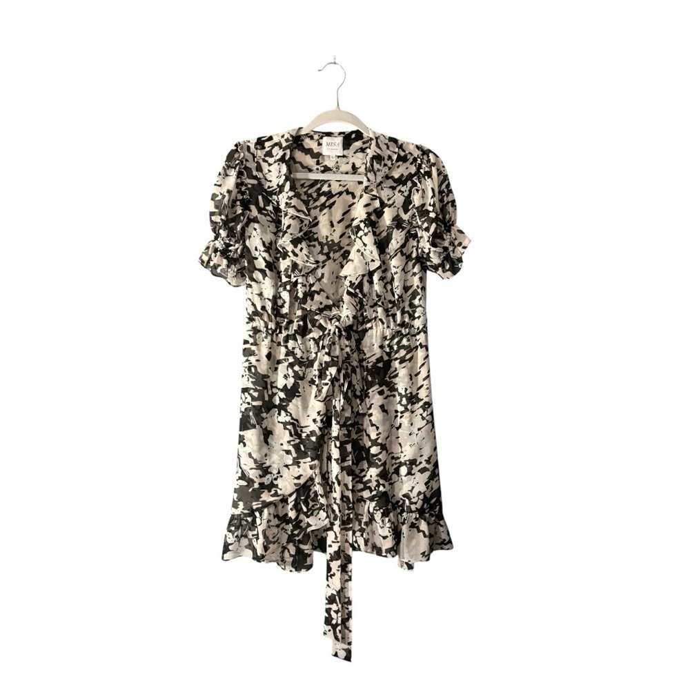 Misa Los Angeles Everly Wrap Dress - Picture 3 of 9